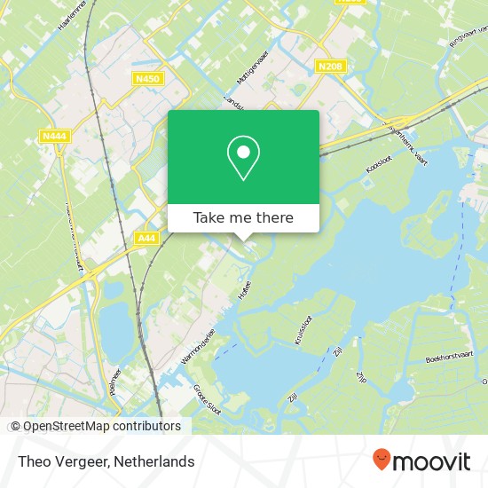 Theo Vergeer map