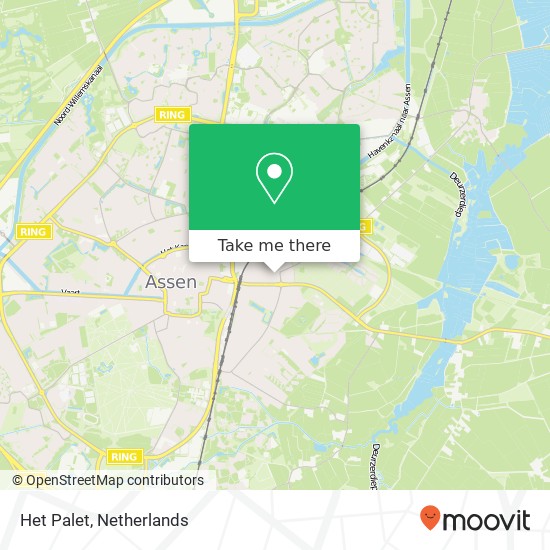 Het Palet, 9403 CC Assen map