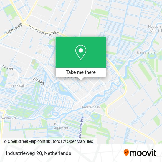 Industrieweg 20 map