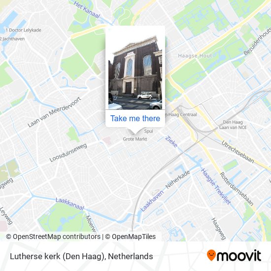 Lutherse kerk (Den Haag) map