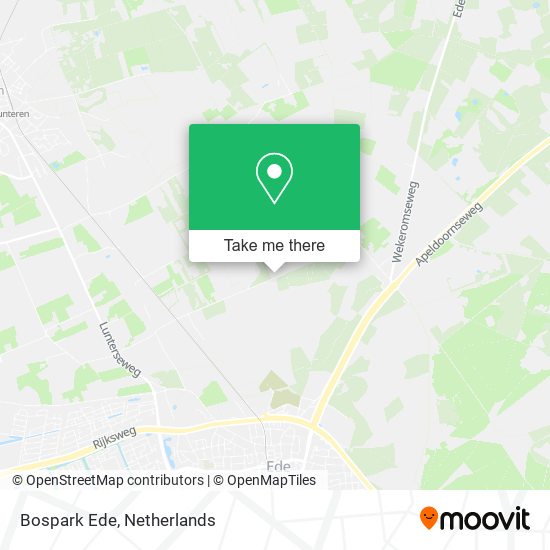 Bospark Ede map