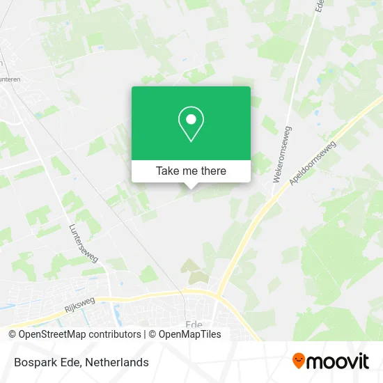 Bospark Ede map
