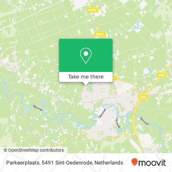 Parkeerplaats, 5491 Sint-Oedenrode Karte