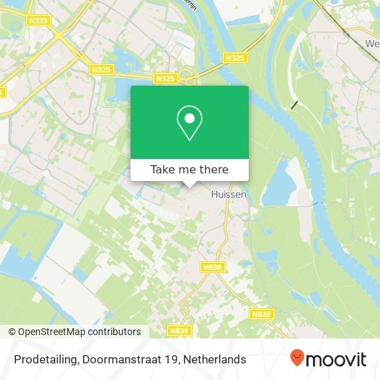 Prodetailing, Doormanstraat 19 map