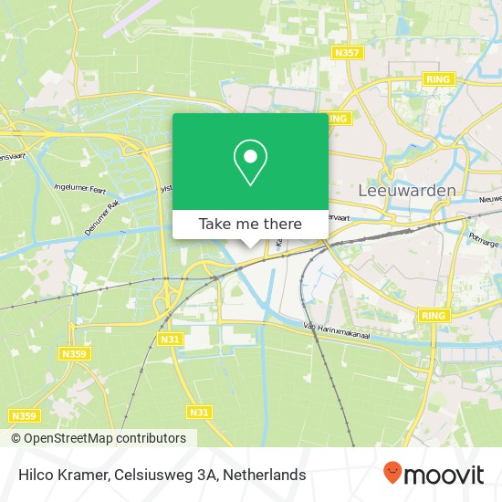 Hilco Kramer, Celsiusweg 3A map