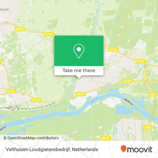 Velthuizen Loodgietersbedrijf map