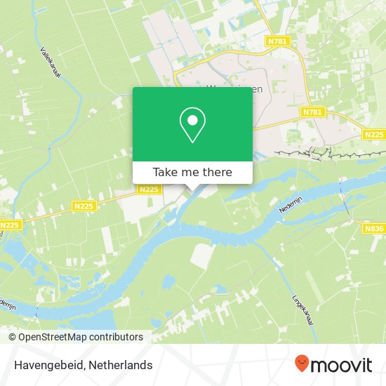 Havengebeid map