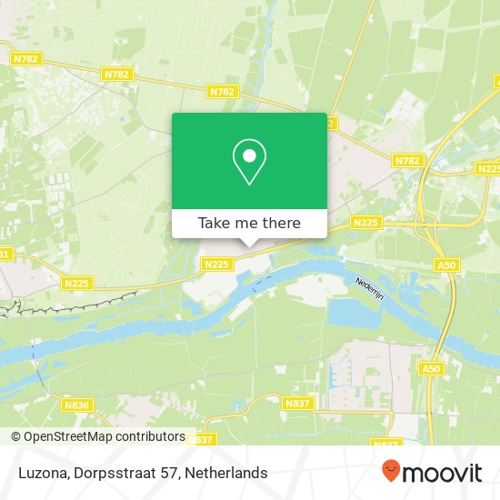 Luzona, Dorpsstraat 57 map