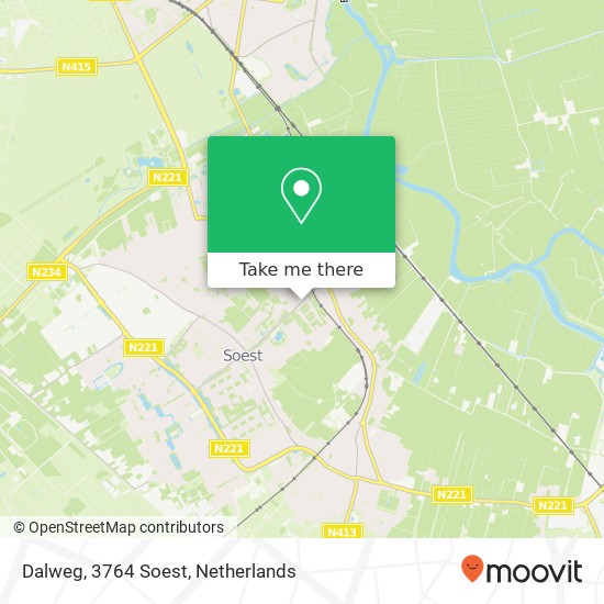 Dalweg, 3764 Soest Karte