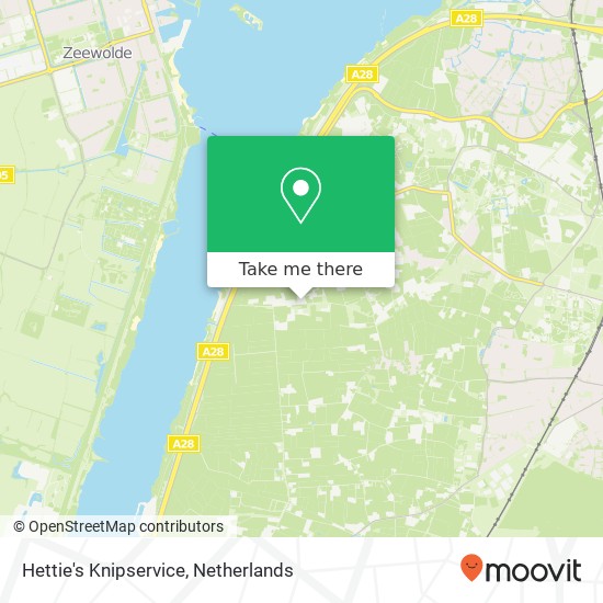 Hettie's Knipservice, Zeeweg 148 Karte