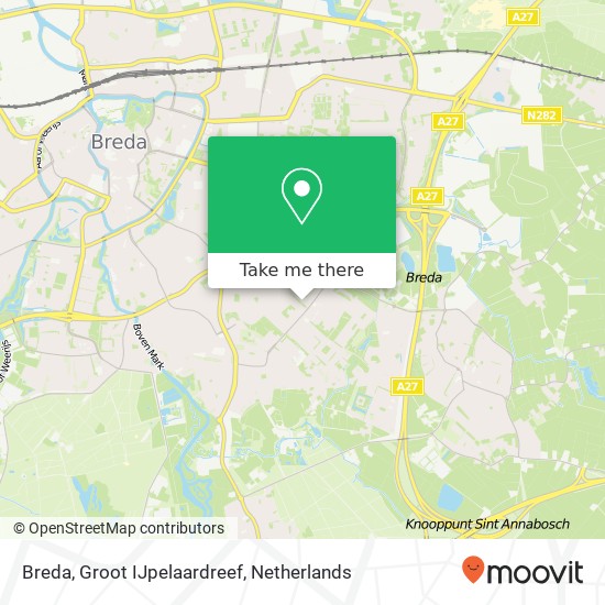 Breda, Groot IJpelaardreef map