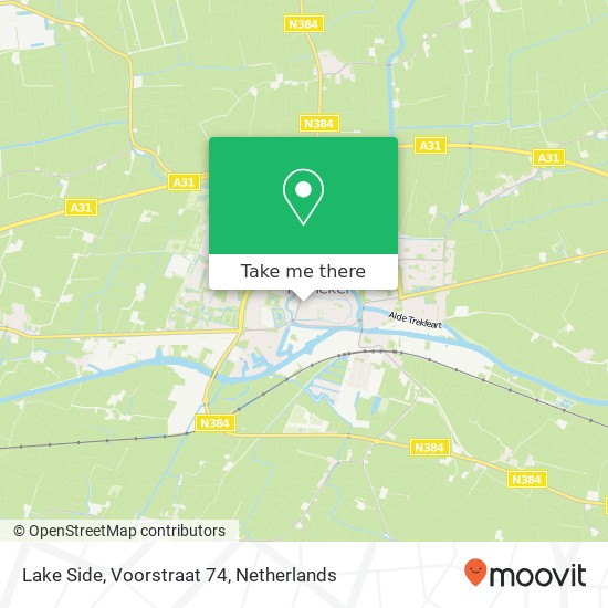 Lake Side, Voorstraat 74 map