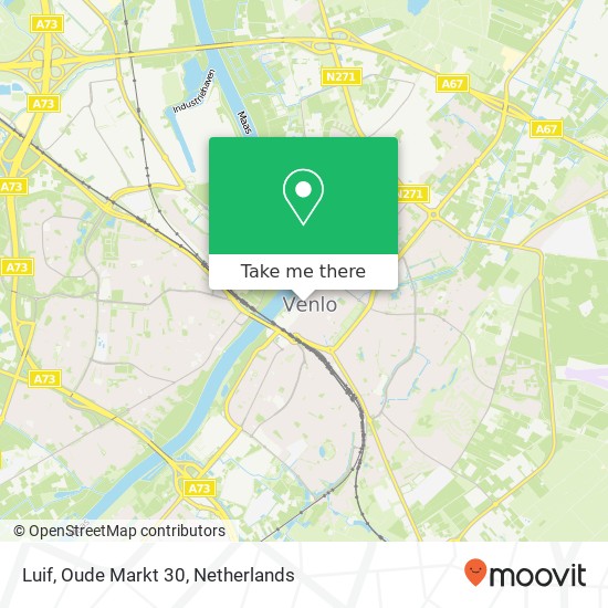 Luif, Oude Markt 30 map