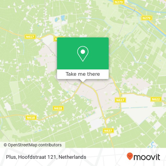 Plus, Hoofdstraat 121 map