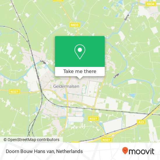 Doorn Bouw Hans van map