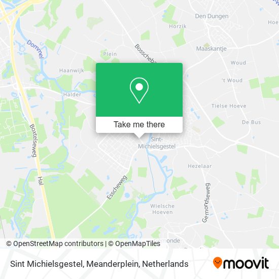 Sint Michielsgestel, Meanderplein map