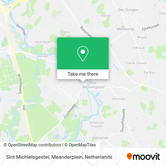 Sint Michielsgestel, Meanderplein map