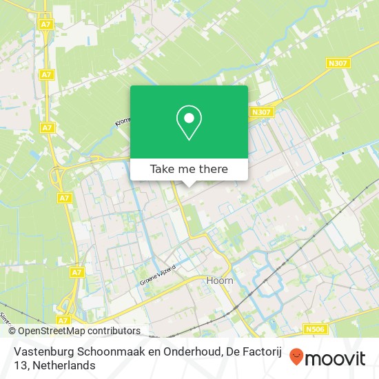 Vastenburg Schoonmaak en Onderhoud, De Factorij 13 map