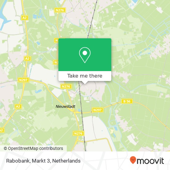 Rabobank, Markt 3 map