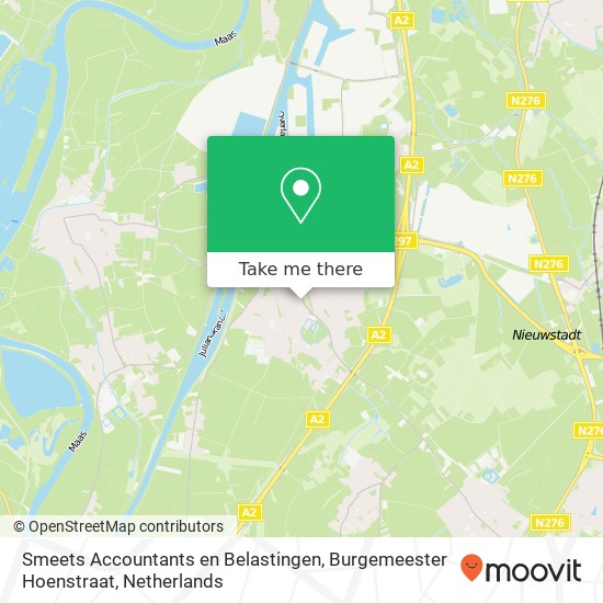 Smeets Accountants en Belastingen, Burgemeester Hoenstraat map