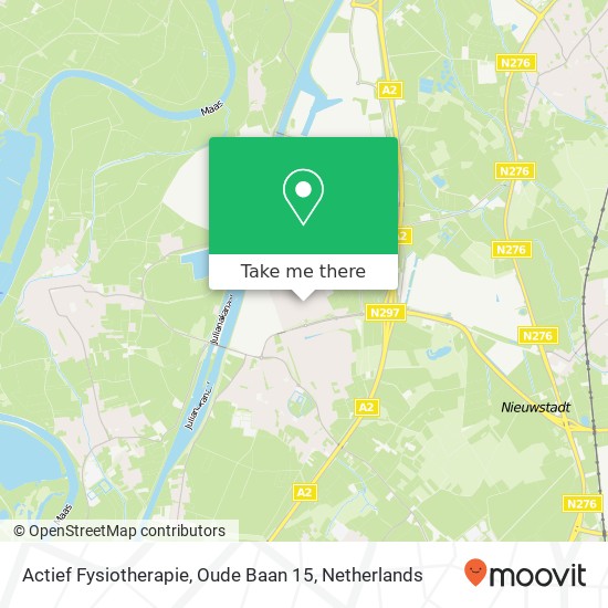 Actief Fysiotherapie, Oude Baan 15 map