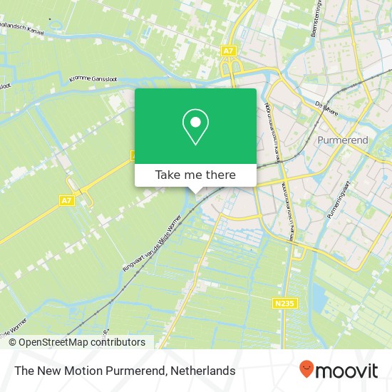 The New Motion Purmerend map