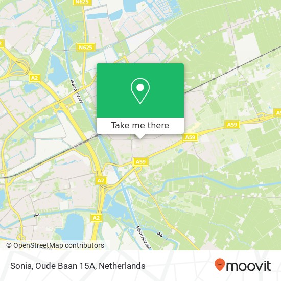 Sonia, Oude Baan 15A map