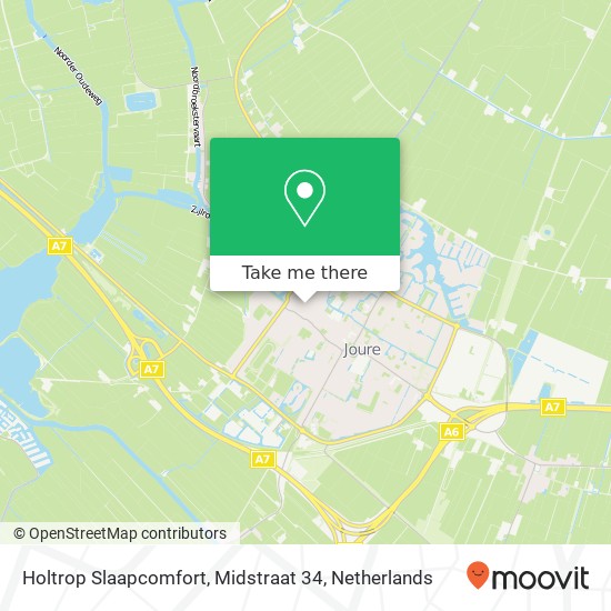 Holtrop Slaapcomfort, Midstraat 34 map