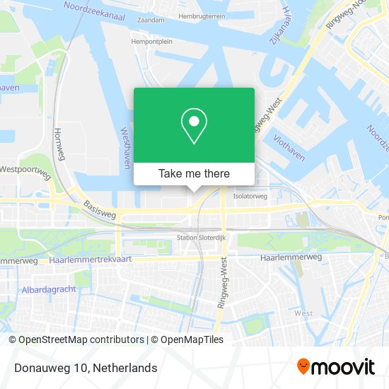 Donauweg 10 map