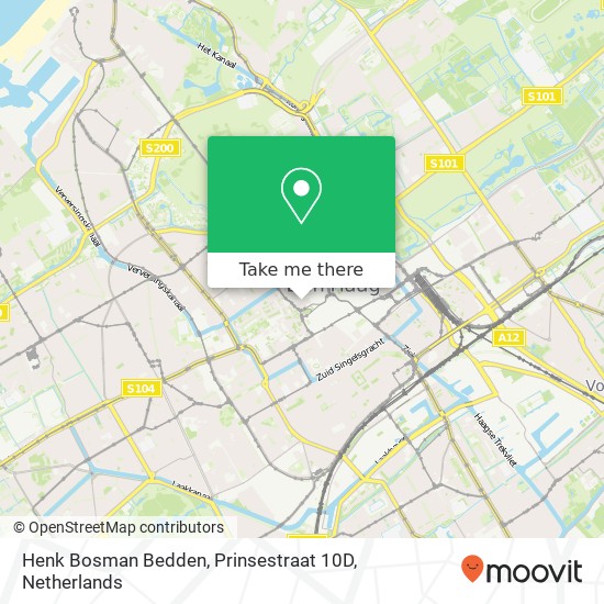 Henk Bosman Bedden, Prinsestraat 10D map