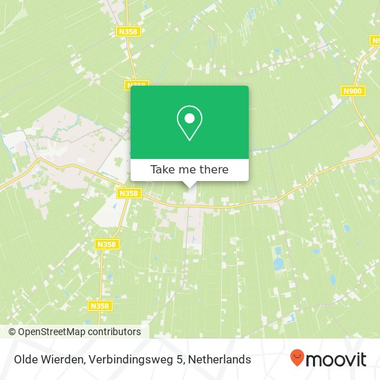 Olde Wierden, Verbindingsweg 5 map