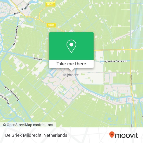 De Griek Mijdrecht, Raadhuislaan 1 map