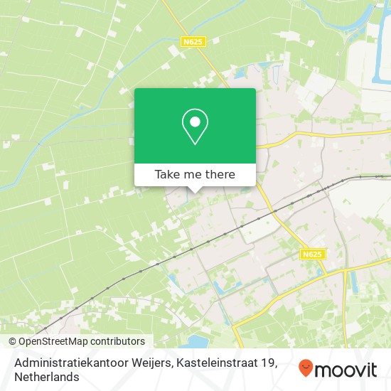 Administratiekantoor Weijers, Kasteleinstraat 19 map