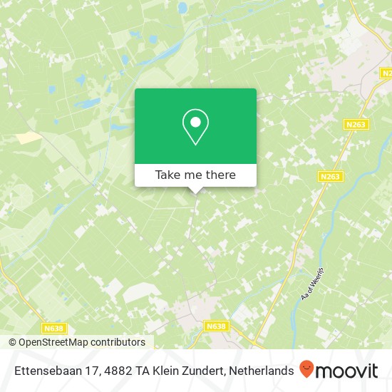 Ettensebaan 17, 4882 TA Klein Zundert map