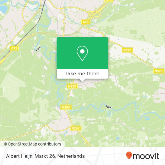 Albert Heijn, Markt 26 map