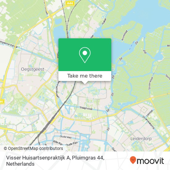 Visser Huisartsenpraktijk A, Pluimgras 44 map