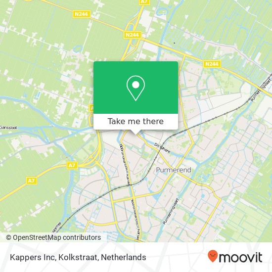 Kappers Inc, Kolkstraat map