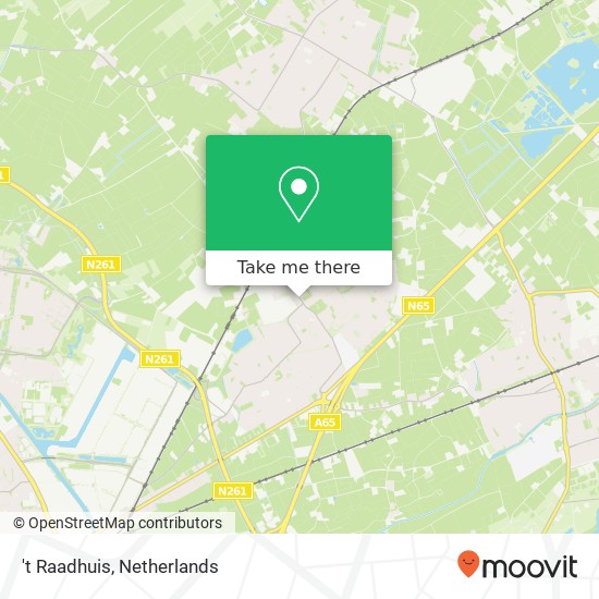 't Raadhuis map