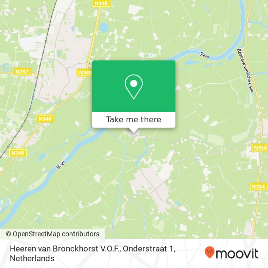 Heeren van Bronckhorst V.O.F., Onderstraat 1 map