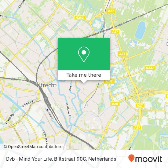 Dvb - Mind Your Life, Biltstraat 90C map