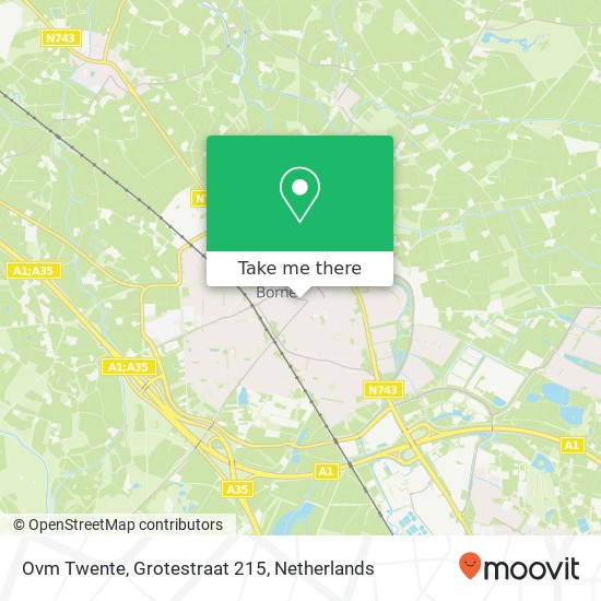 Ovm Twente, Grotestraat 215 map