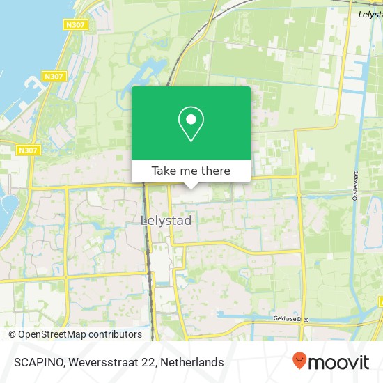 SCAPINO, Weversstraat 22 map
