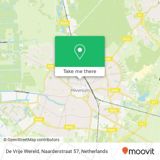 De Vrije Wereld, Naarderstraat 57 map