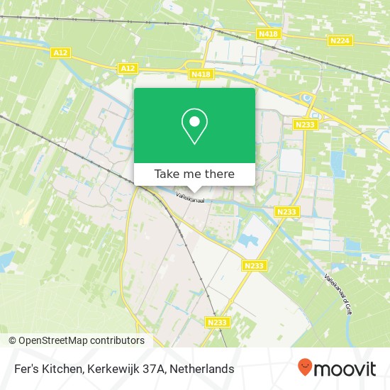 Fer's Kitchen, Kerkewijk 37A map