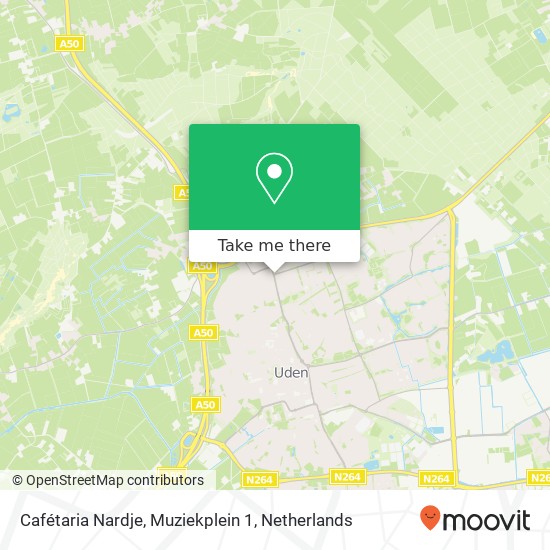 Cafétaria Nardje, Muziekplein 1 map