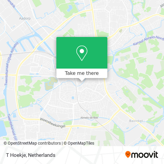 T Hoekje map