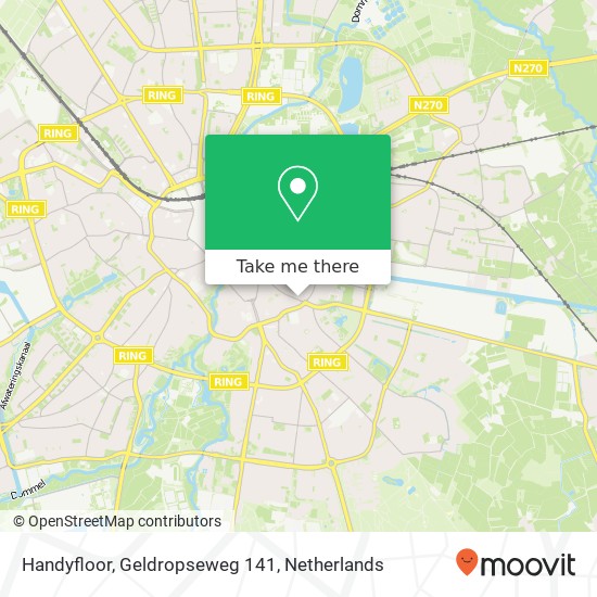 Handyfloor, Geldropseweg 141 map