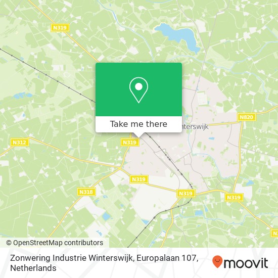 Zonwering Industrie Winterswijk, Europalaan 107 Karte