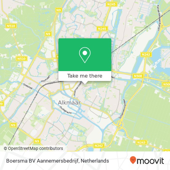 Boersma BV Aannemersbedrijf map