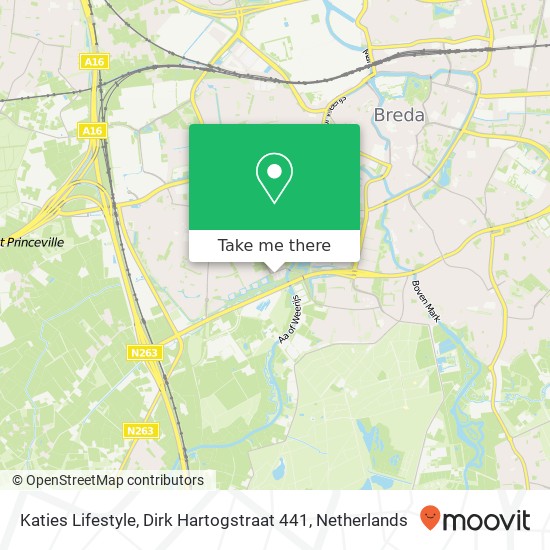 Katies Lifestyle, Dirk Hartogstraat 441 map